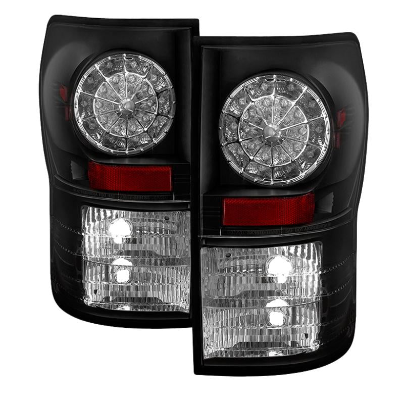 Spyder Toyota Tundra 07-13 LED Tail lights Black ALT-YD-TTU07-LED-BK 5029584 Main Image