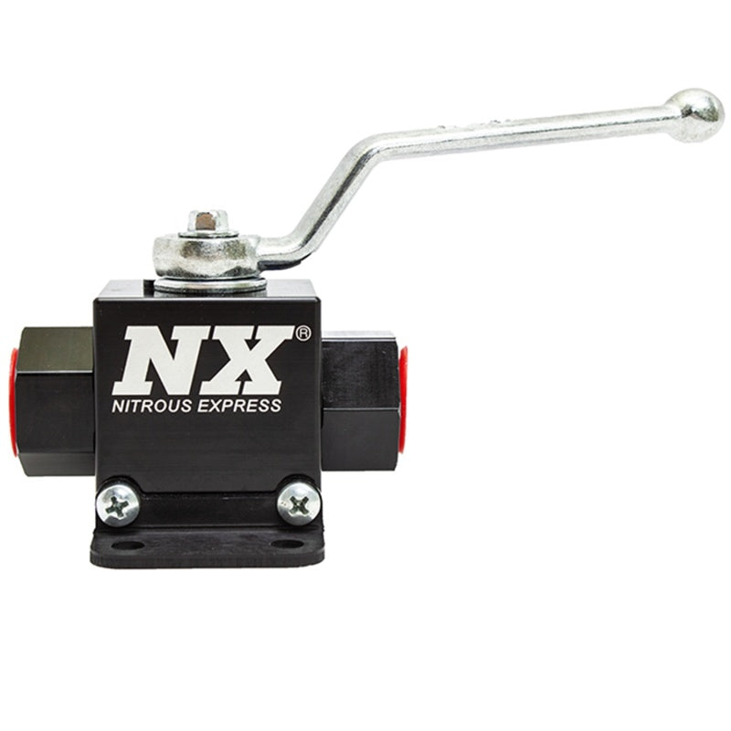 Nitrous Express Lightweight Billet In-Line Valve 1.5in I.D (Without Fittings) 15159