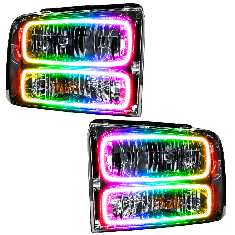 ORACLE Lighting Oracle 05 Ford Excursion SMD HL - Chrome - ColorSHIFT w/o Controller 7146-334