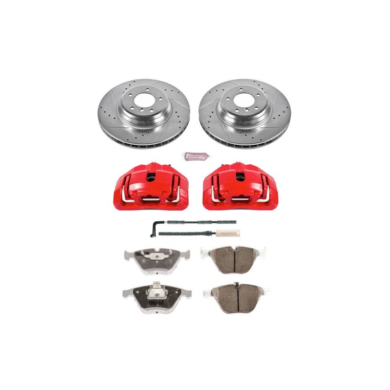 PowerStop PSB Z26 Street Kit w/Cals Brakes, Rotors & Pads Brake Kits - Performance D&S main image