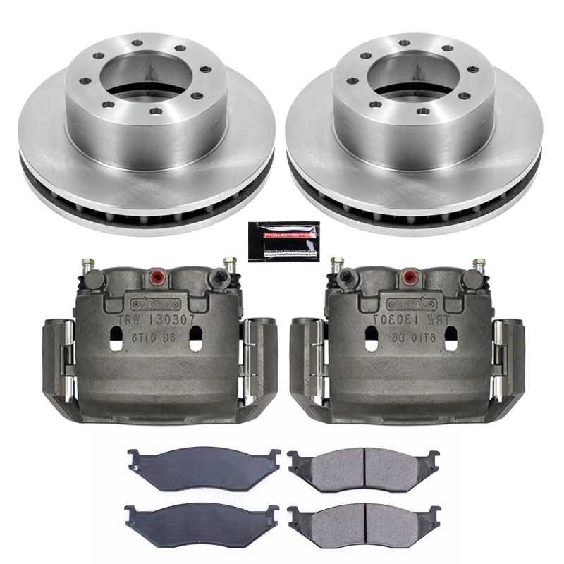 PowerStop PSB Autospecialty Kit w/Cals Brakes, Rotors & Pads Brake Kits - OE main image