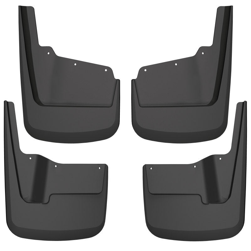 Husky Liners 20-22 GMC Sierra 2500/3500 HD (Excl. Dually) Front & Rear Mud Guards - Black 58296