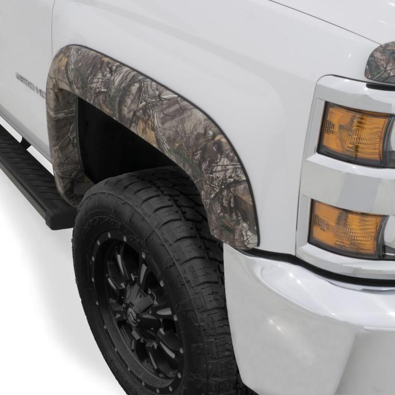 Stampede 2014-2018 Chevy Silverado 1500 78.8/97.8in Bed Ruff Riderz Fender Flares 4pc Smooth Camo 8426-22 Main Image