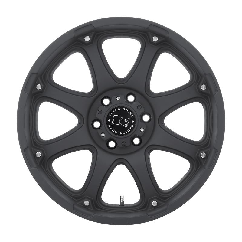 Black Rhino Glamis 17x9.0 6x139.7 ET-12 CB 112.1 Matte Black Wheel 1790GLA-26140M12 Main Image