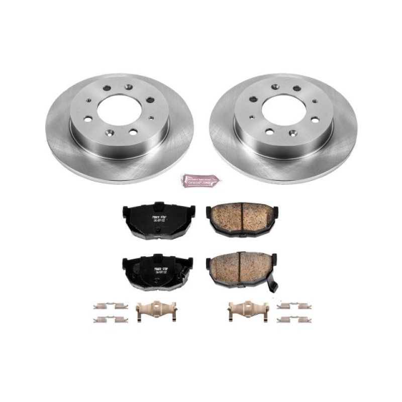 PowerStop PSB Autospecialty Kit Brakes, Rotors & Pads Brake Kits - OE main image