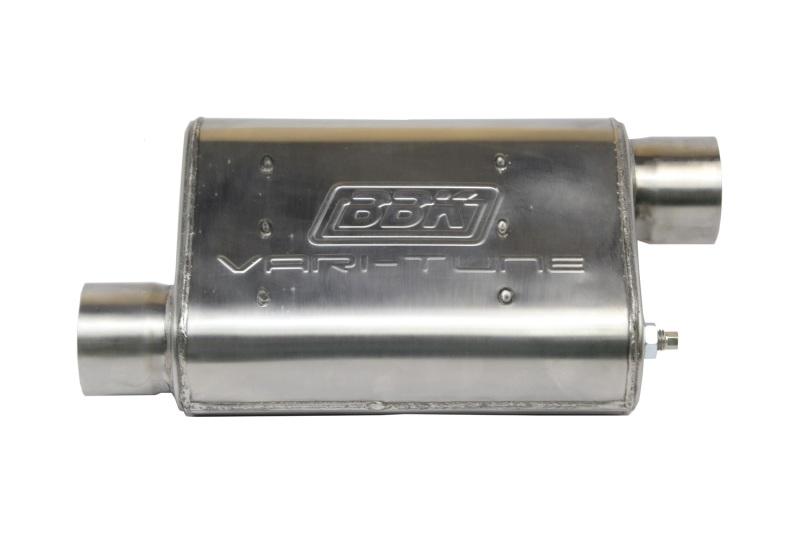 BBK VariTune Adjustable Performance Muffler 3.0 in. Offset/Offset Stainless Steel 31035 Main Image