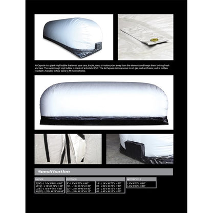 3D MAXpider 264in L x 90in W x 80in H Long PCV 3D Vehicle Air Capsule B07GF79CYP
