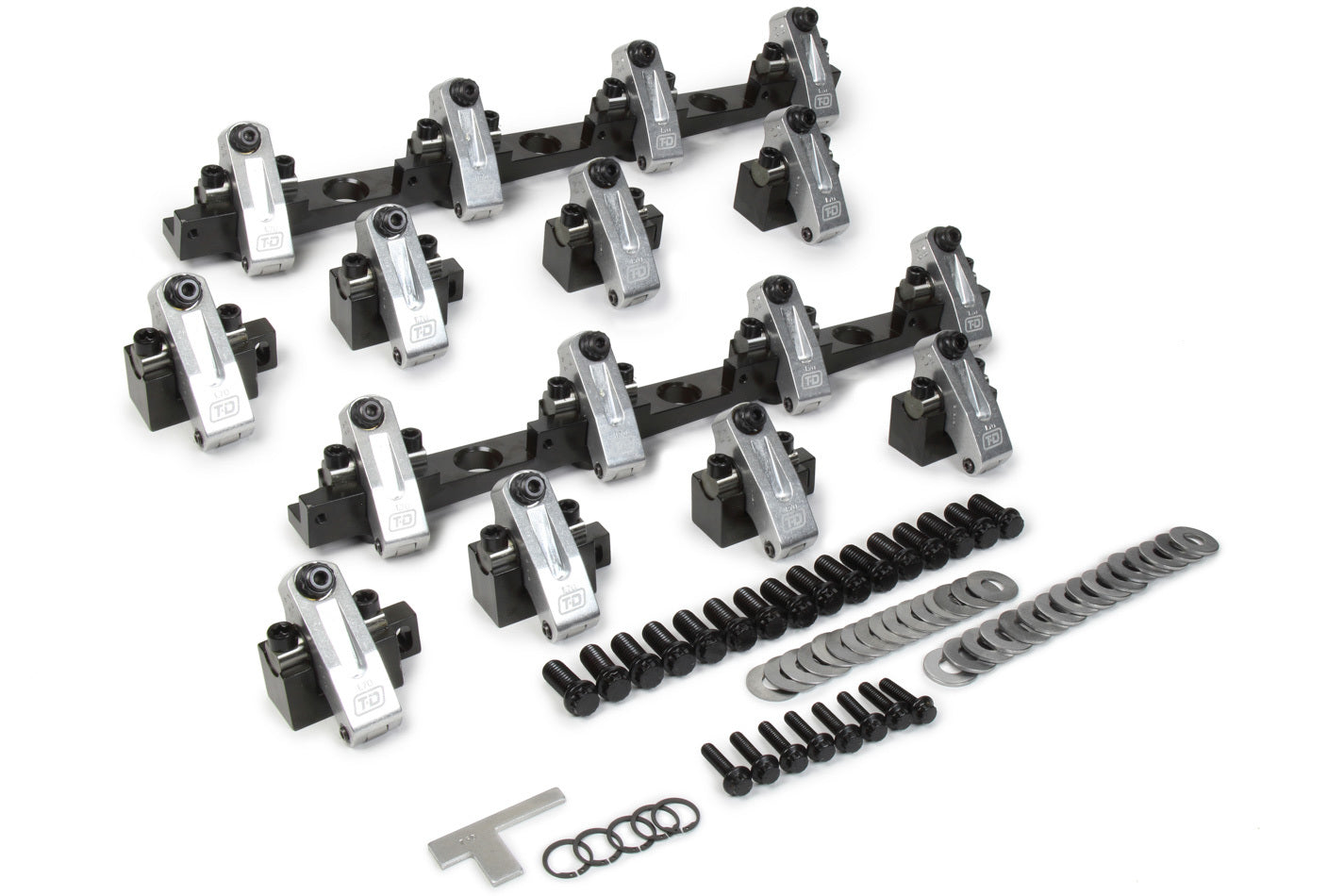 T and D Machine BBC Shaft Rocker Arm Kit 1.70/1.70 Ratio TDM3148-1.70/1.70