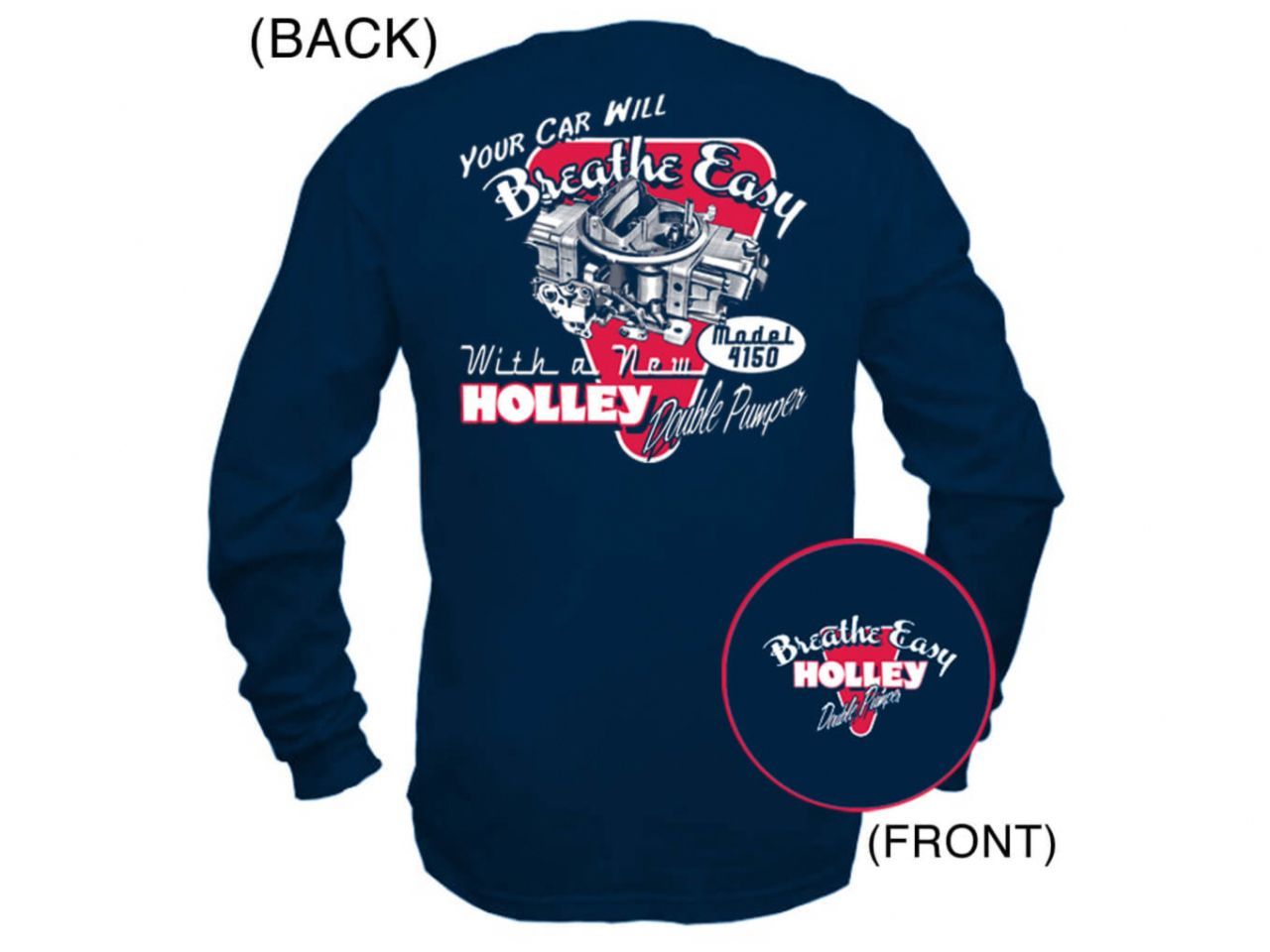Holley Shirts 10015-LGHOL Item Image