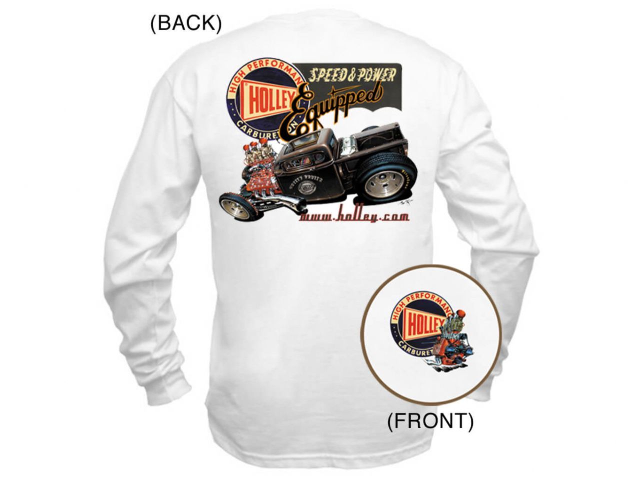 Holley Shirts 10016-LGHOL Item Image