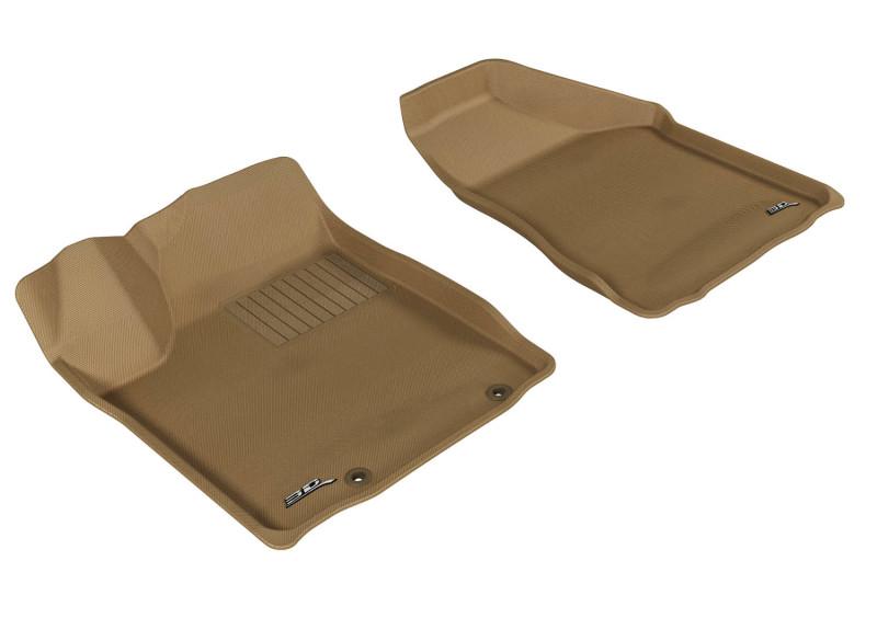 3D MAXpider 2003-2007 Nissan Murano Kagu 1st Row Floormat - Tan L1NS01711502 Main Image