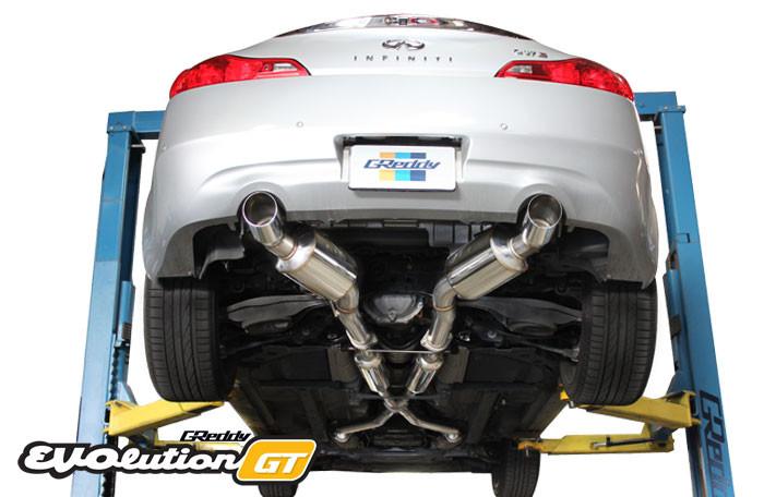 GReddy Infiniti G37 Coupe EVOlution GT Exhaust