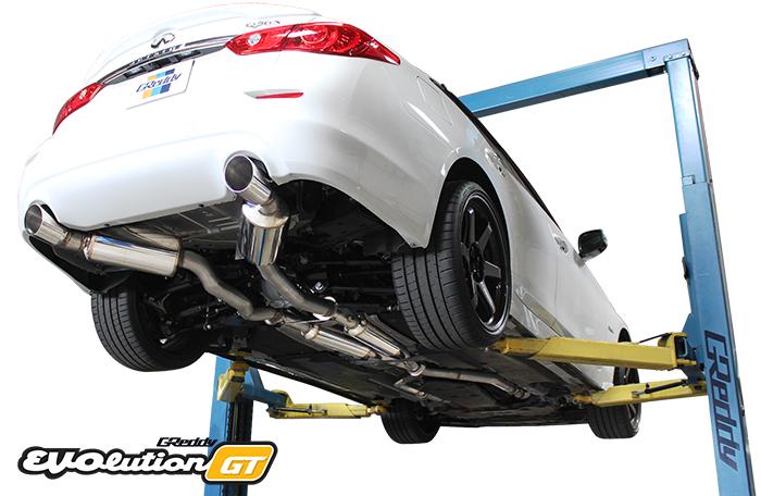 GReddy Infiniti Q50 Turbo EVOlution GT Exhaust