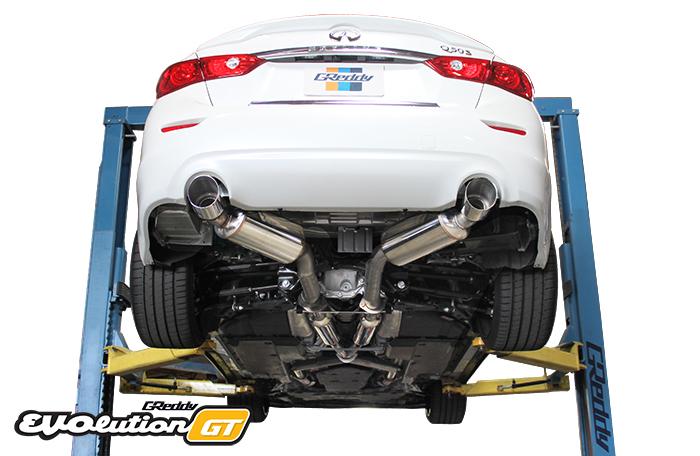 GReddy Infiniti Q50 Turbo EVOlution GT Exhaust