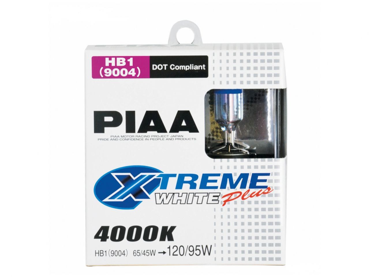 PIAA 9004 (HB1) Xtreme White Plus Twin Pack Halogen Bulbs