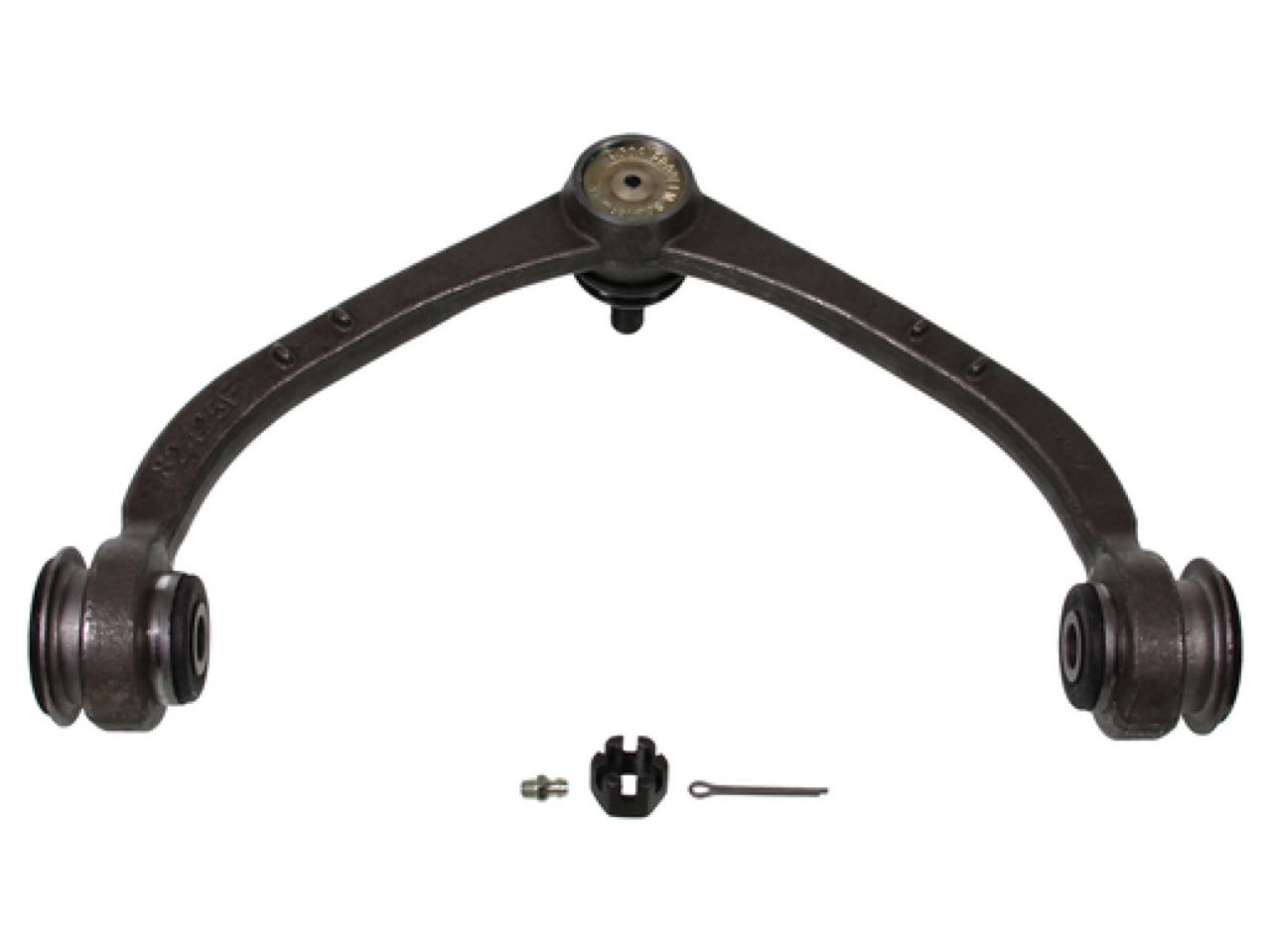 Moog Control Arm, Front Upper, Stock Style, Steel, Black, Dodge, Ram