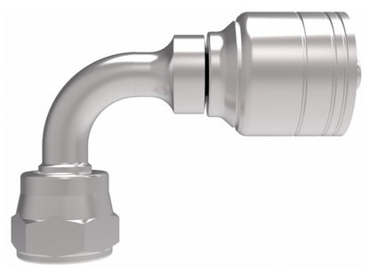 Aeroquip Reusable Steel; 90 deg. Elbow; 7/8 -14 Thread Size; -10AN Hose Size; B