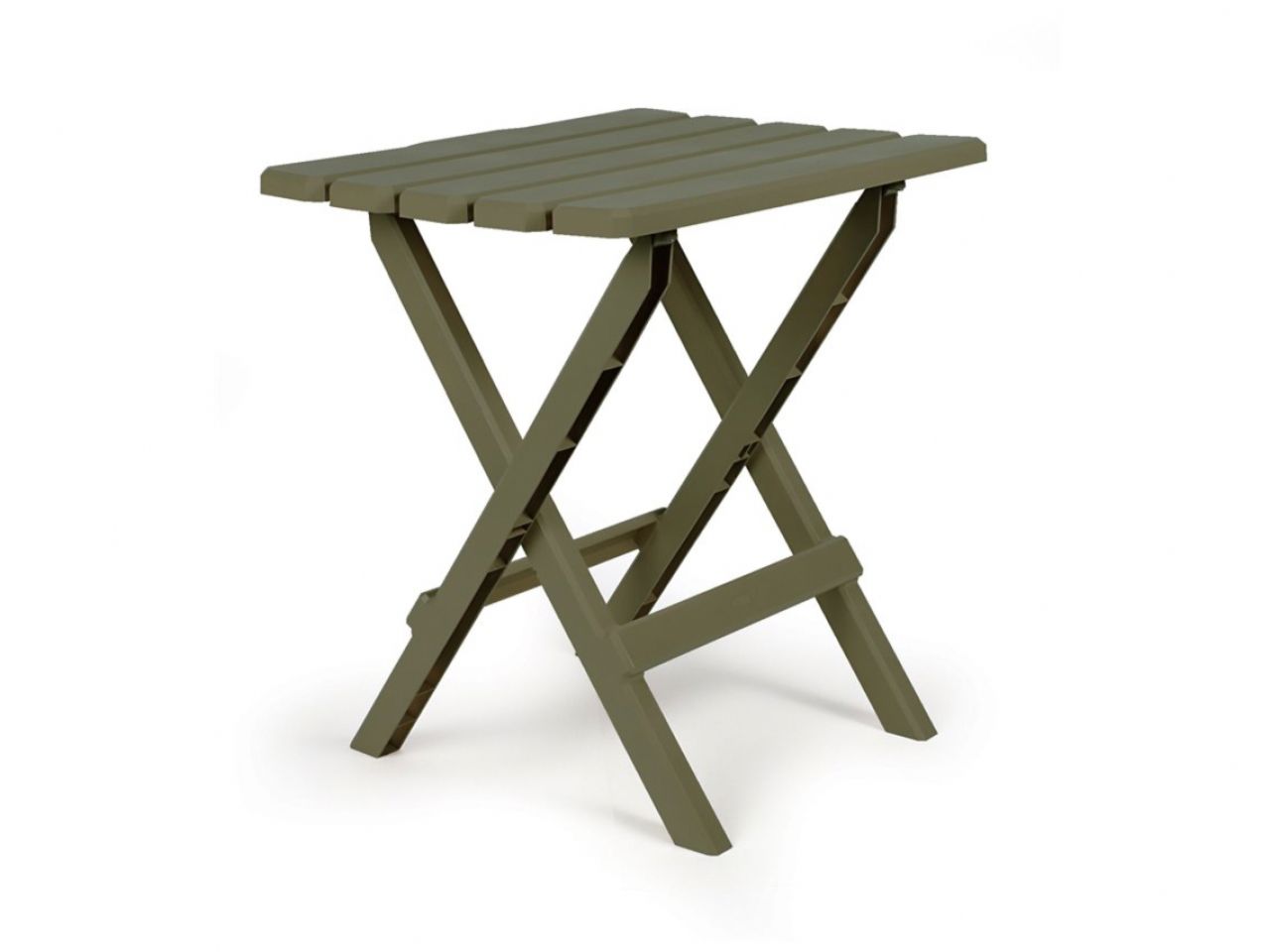 Camco Large Adirondack Table - Plastic, Sage Bilingual