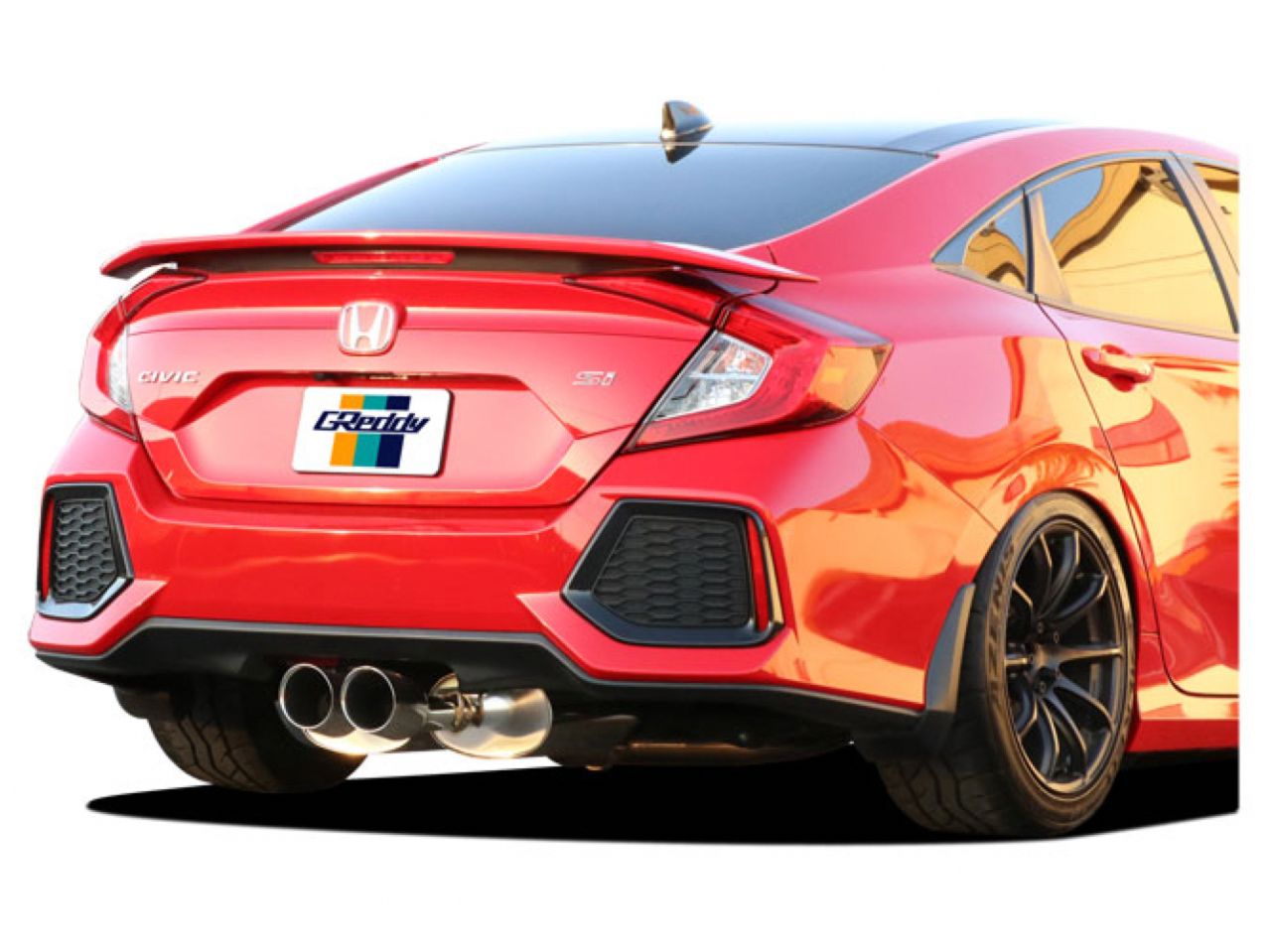 GReddy Supreme SP Exhaust, 2017-on, Honda Civic Si 4door Sedan (only)