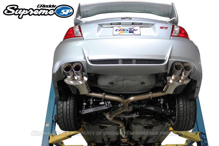 GReddy Subaru (GV8) STI Sedan Supreme SP Exhaust