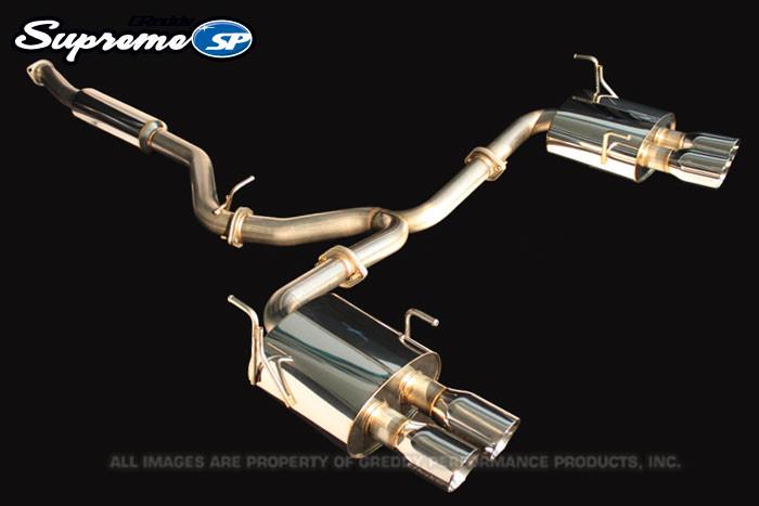 GReddy Subaru (GV8) STI Sedan Supreme SP Exhaust