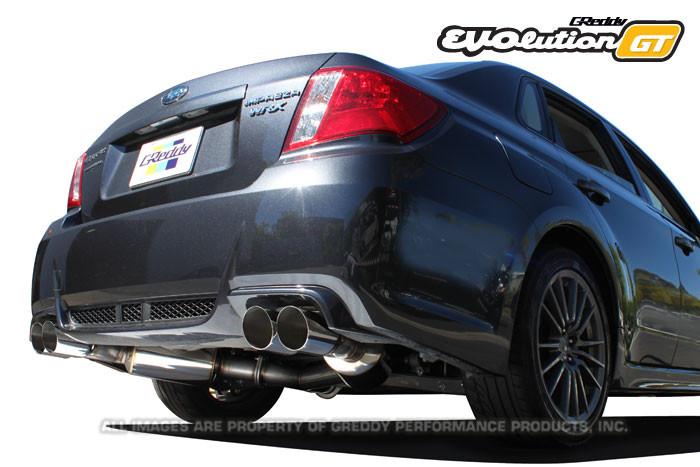 GReddy Subaru (GV8) STI / WRX Sedan EVOlution GT Exhaust