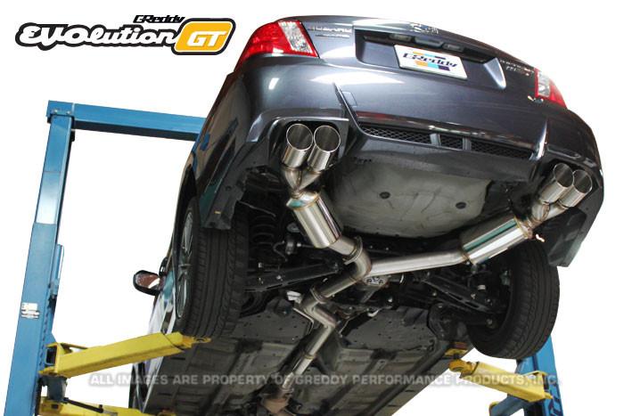 GReddy Subaru (GV8) STI / WRX Sedan EVOlution GT Exhaust