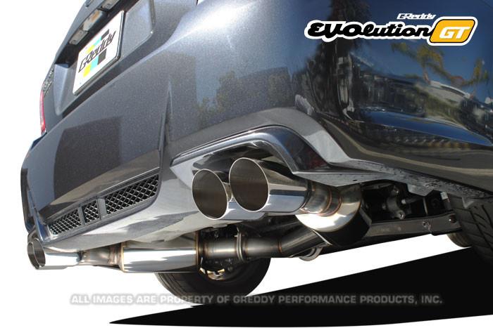 GReddy Subaru (GV8) STI / WRX Sedan EVOlution GT Exhaust