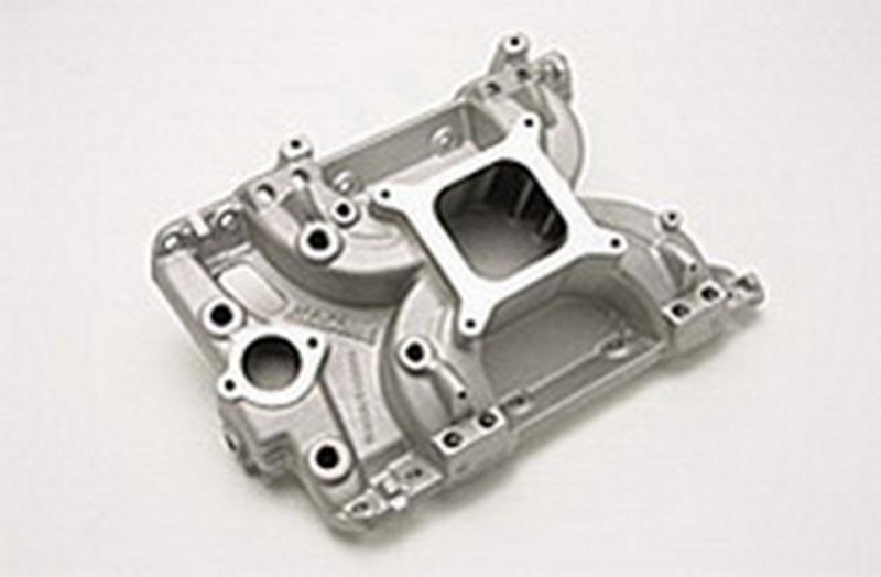 Edelbrock Intake Manifold Victor Series EFI Pontiac Polished Finish 505651 Main Image