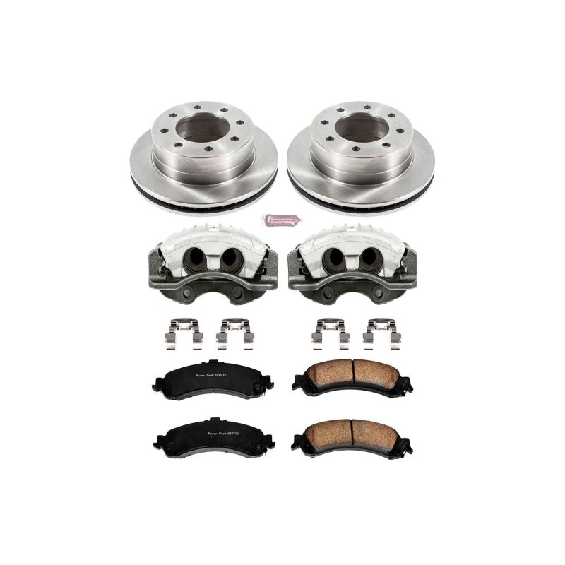 PowerStop PSB Autospecialty Kit w/Cals Brakes, Rotors & Pads Brake Kits - OE main image