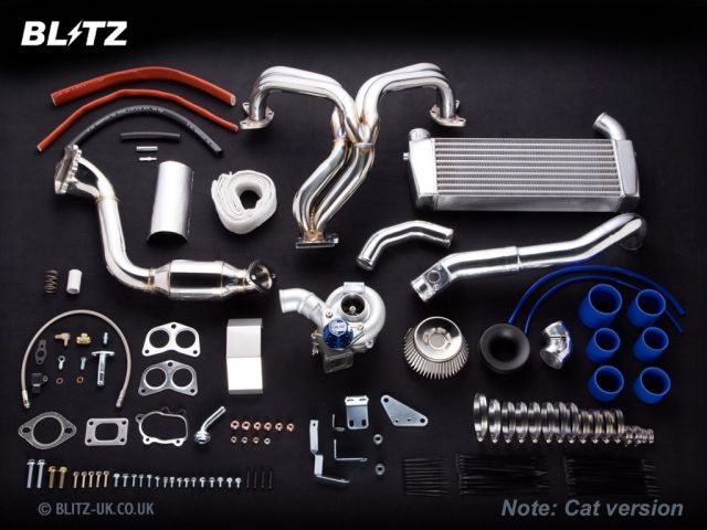 Blitz Downpipe w/o Cat - for turbo kit 10200/10201/10202/10203
