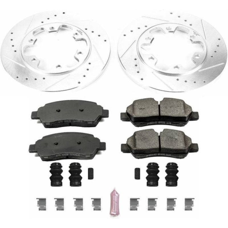 PowerStop PSB Z23 Evolution Kit Brakes, Rotors & Pads Brake Kits - Performance D&S main image