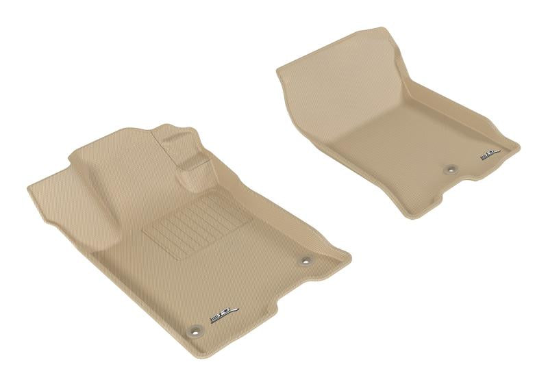 3D MAXpider 2015-2020 Acura TLX FWD Kagu 1st Row Floormat - Tan L1AC00911502 Main Image