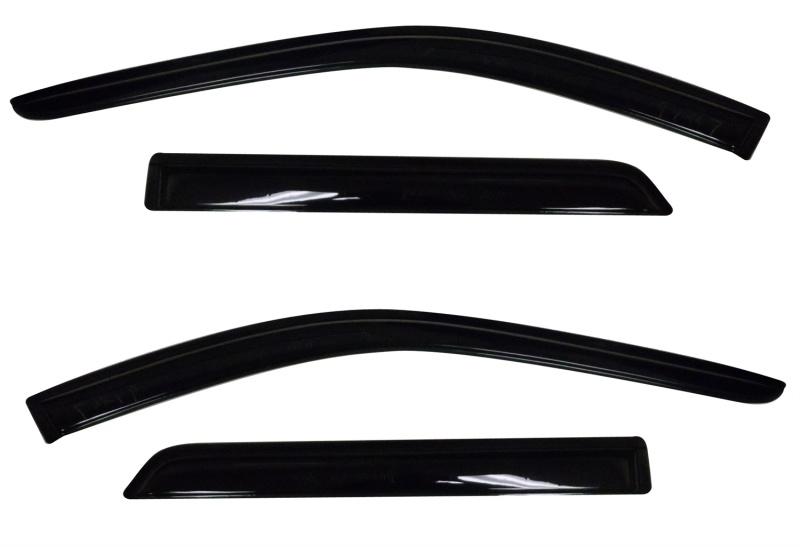 AVS 11-18 Dodge Durango Ventvisor Outside Mount Window Deflectors 4pc - Smoke 94267 Main Image