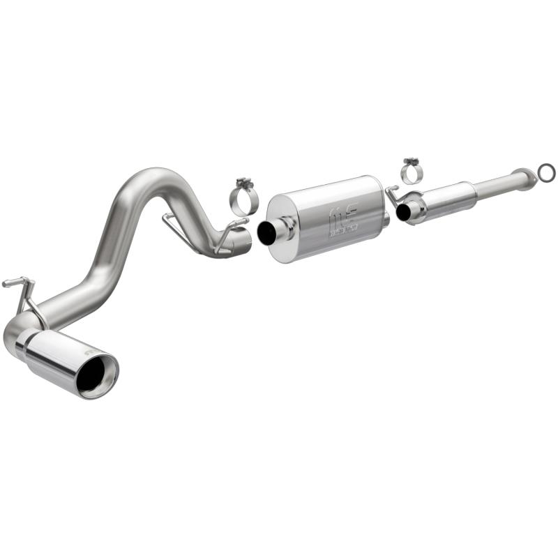 MagnaFlow 2016+ Toyota Tacoma 2.7L 3in Single Passenger Side Rear Exit Cat-Back Exhaust 19275 Main Image