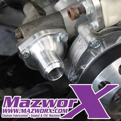MazWorx Billet Thermostat Housing for RWD SR20DET