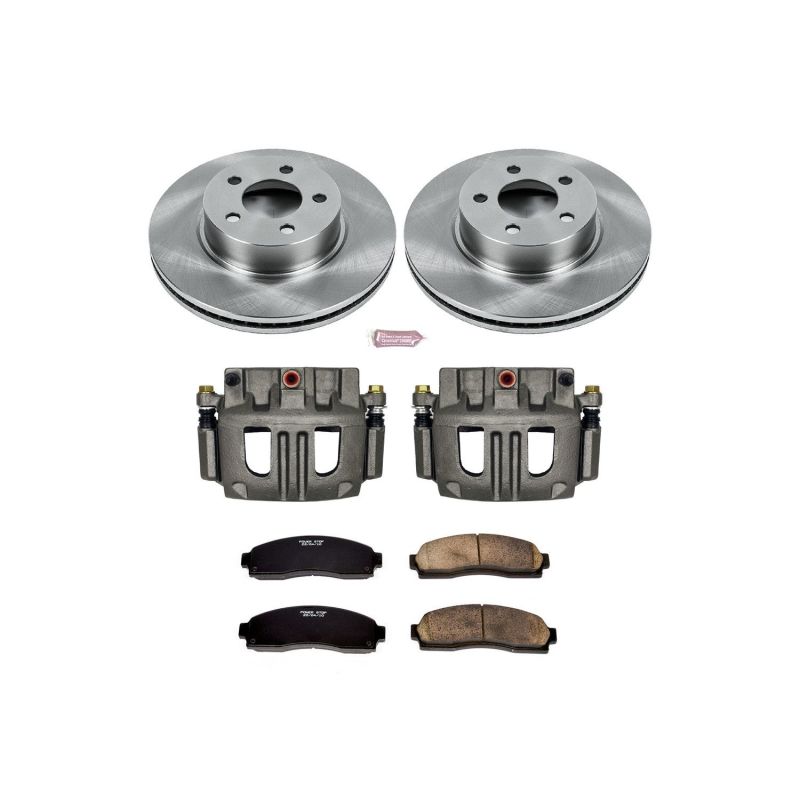 PowerStop PSB Autospecialty Kit w/Cals Brakes, Rotors & Pads Brake Kits - OE main image