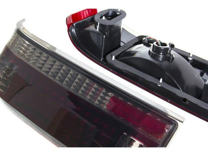 P2M Smoked Led Rear Tail Light Kit Toyota Corolla AE86 GTS Hatch Pair
