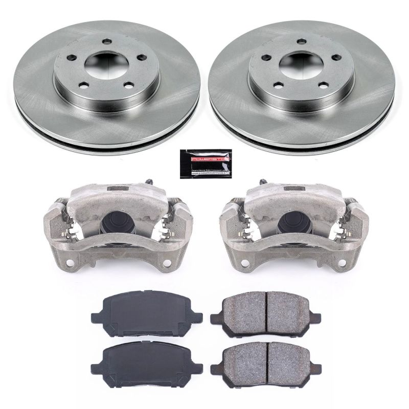 PowerStop PSB Autospecialty Kit w/Cals Brakes, Rotors & Pads Brake Kits - OE main image