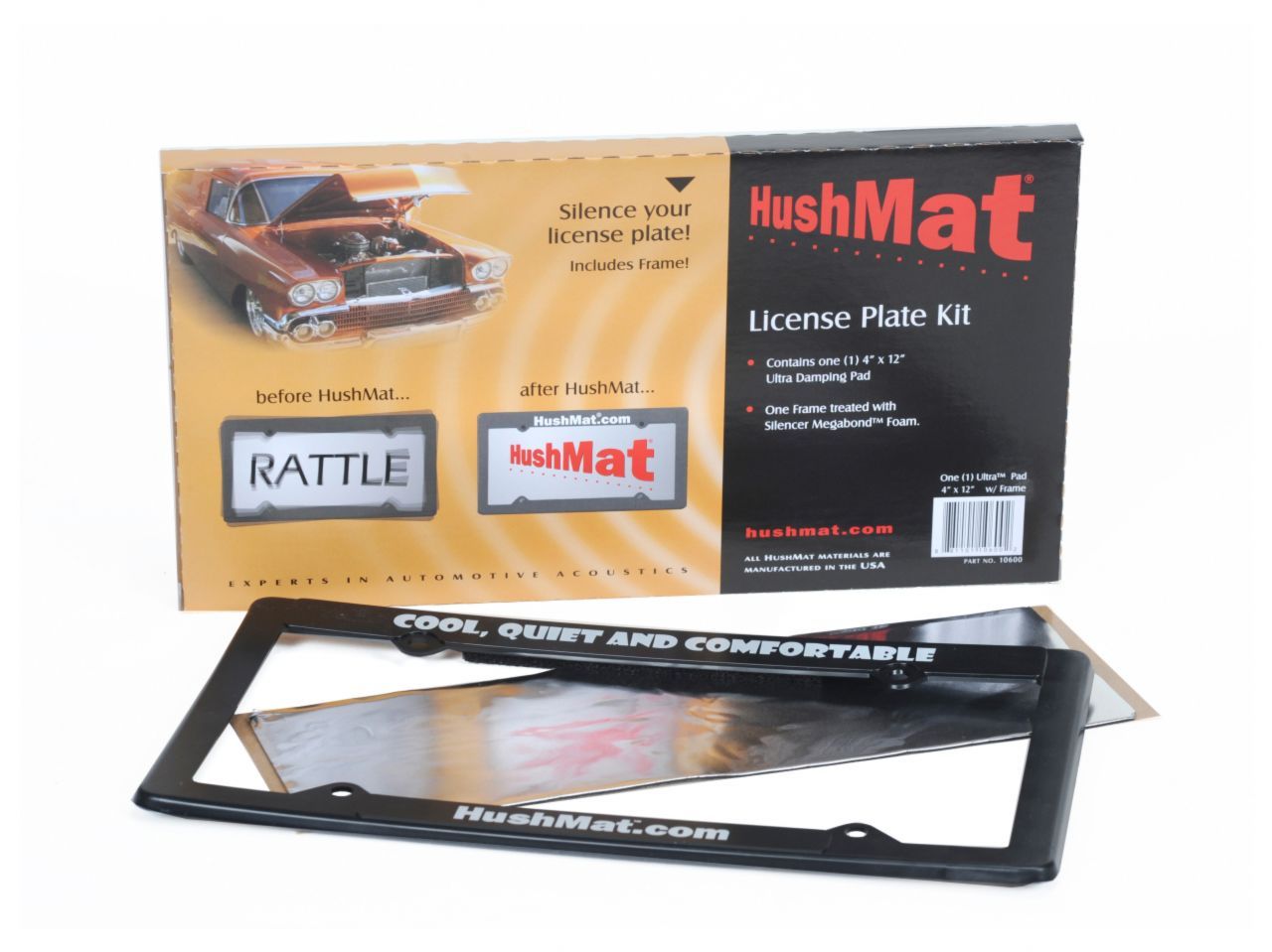 Hushmat License Plate Frames 10600 Item Image