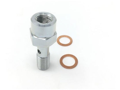 Diftech 10688 M10 x 1.25 Banjo Bolt with Tapped 1/8" NPT Sensor Port