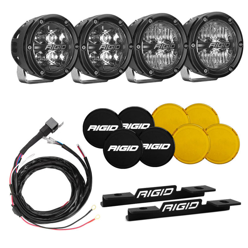 Rigid Industries RIG Bar Mount - A-Pillar Lights Light Mounts main image