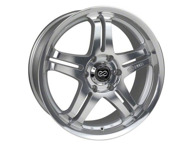 Enkei M5 Wheel Silver Mach 18x8 +50 5x127 483-880-7345MF