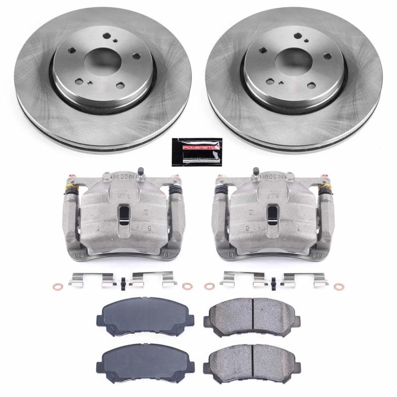 PowerStop PSB Autospecialty Kit w/Cals Brakes, Rotors & Pads Brake Kits - OE main image