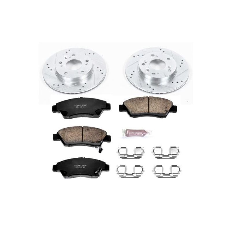 PowerStop PSB Z23 Evolution Kit Brakes, Rotors & Pads Brake Kits - Performance D&S main image