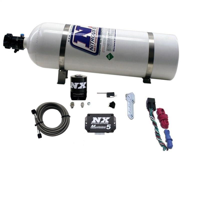 Nitrous Express Universal Diesel Nitrous Kit w/Progressive Controller/15lb Bottle NXD1000 Main Image