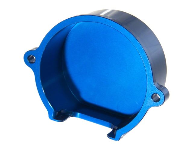P2M Aluminum CAS Cover (Blue) - Nissan Aluminum SR20DET S13 - S14 - S15