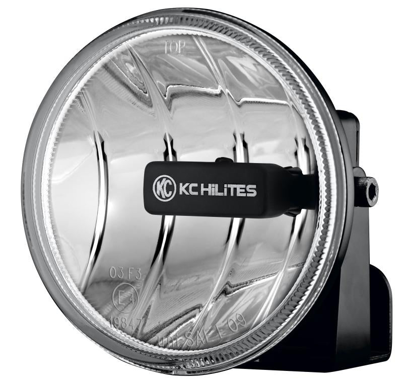 KC HiLiTES 4in. Gravity G4 LED Light 10w SAE/ECE Clear Fog Beam (Pair Pack System) 493 Main Image