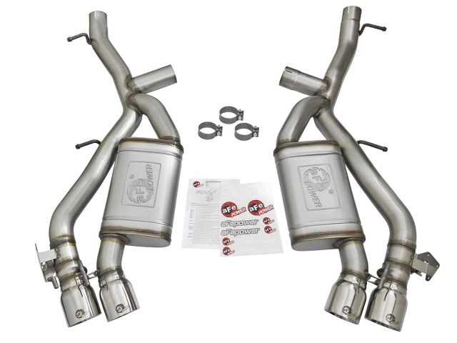 aFe  POWER 49-34068-P MACH Force-Xp 3" 304 SS Axle-Back Exhaust System