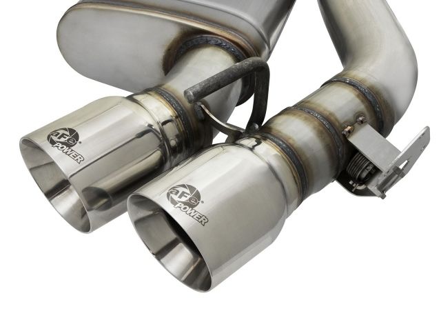 aFe Mach Force-Xp 3in 304 Stainless Steel Cat-Back Exhaust System w/Polish